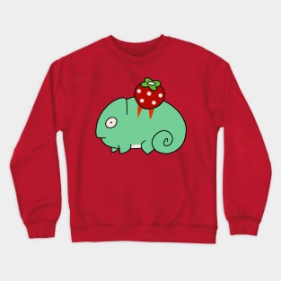 Strawberry Chameleon Crewneck Sweatshirt